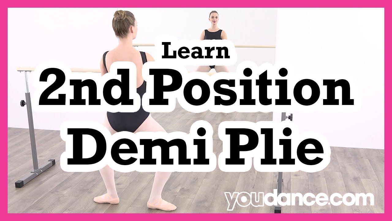 How to do 2ND POSITION and DEMI PLIÉ - Beginner Ballet | YouDance.com