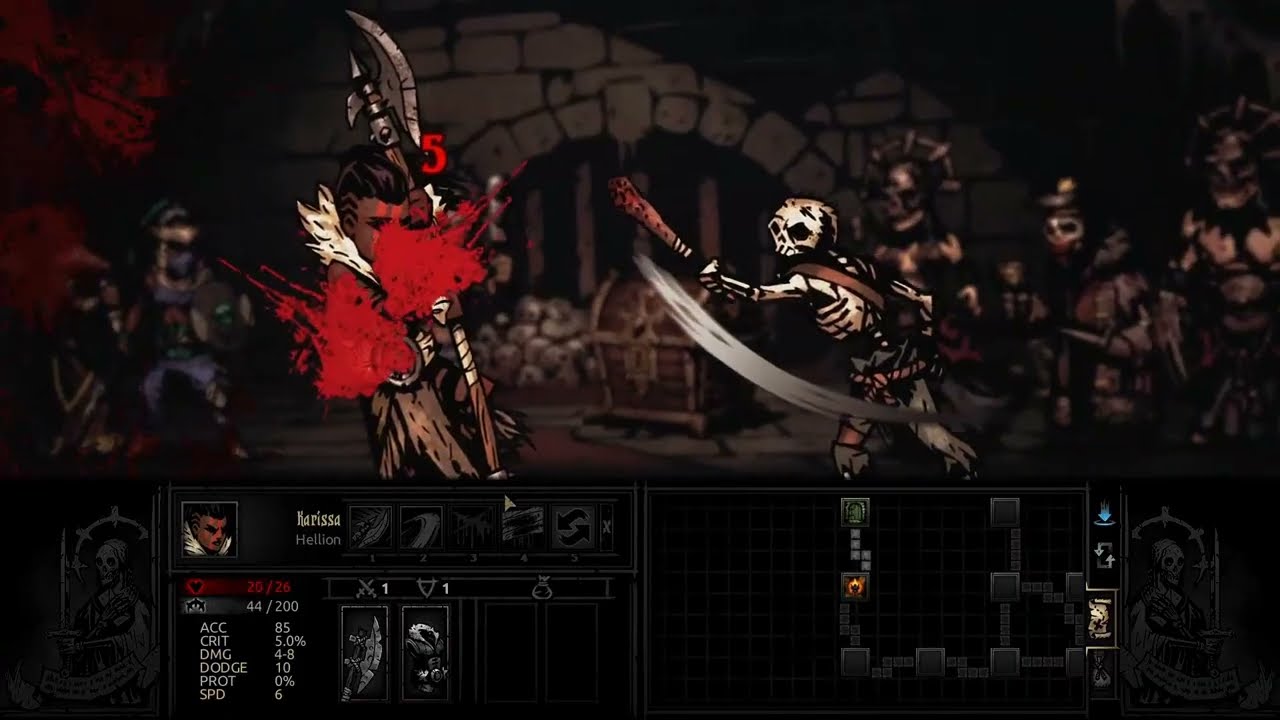 3rd week disastrous mission (Bloodmoon) [Darkest Dungeon]