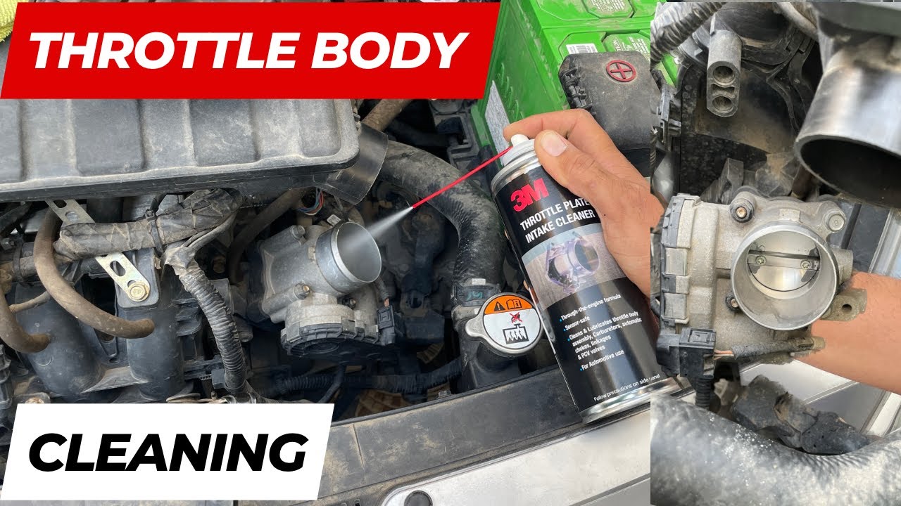 Car Throttle Body Cleaning | Increase Car Performance and Millage | 3M Throttle Body Cleaner