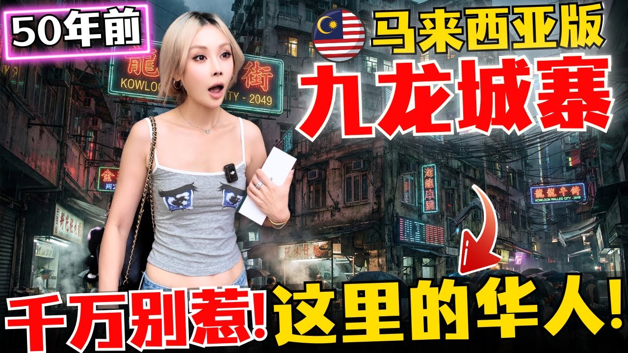 🔥50年前:白天市井，黑夜江湖!帮派林立,本地人都不敢踏足!50年后:中国人误闯马来西亚最大华人新村,却看到了完全不一样的都市传说!|吉隆坡增江新村JinJiang