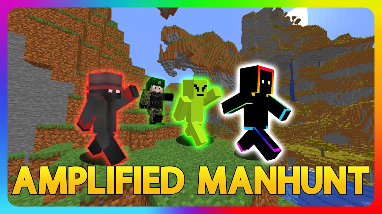 Minecraft Speedrunner VS 3 Hunteři ZVĚTŠENO