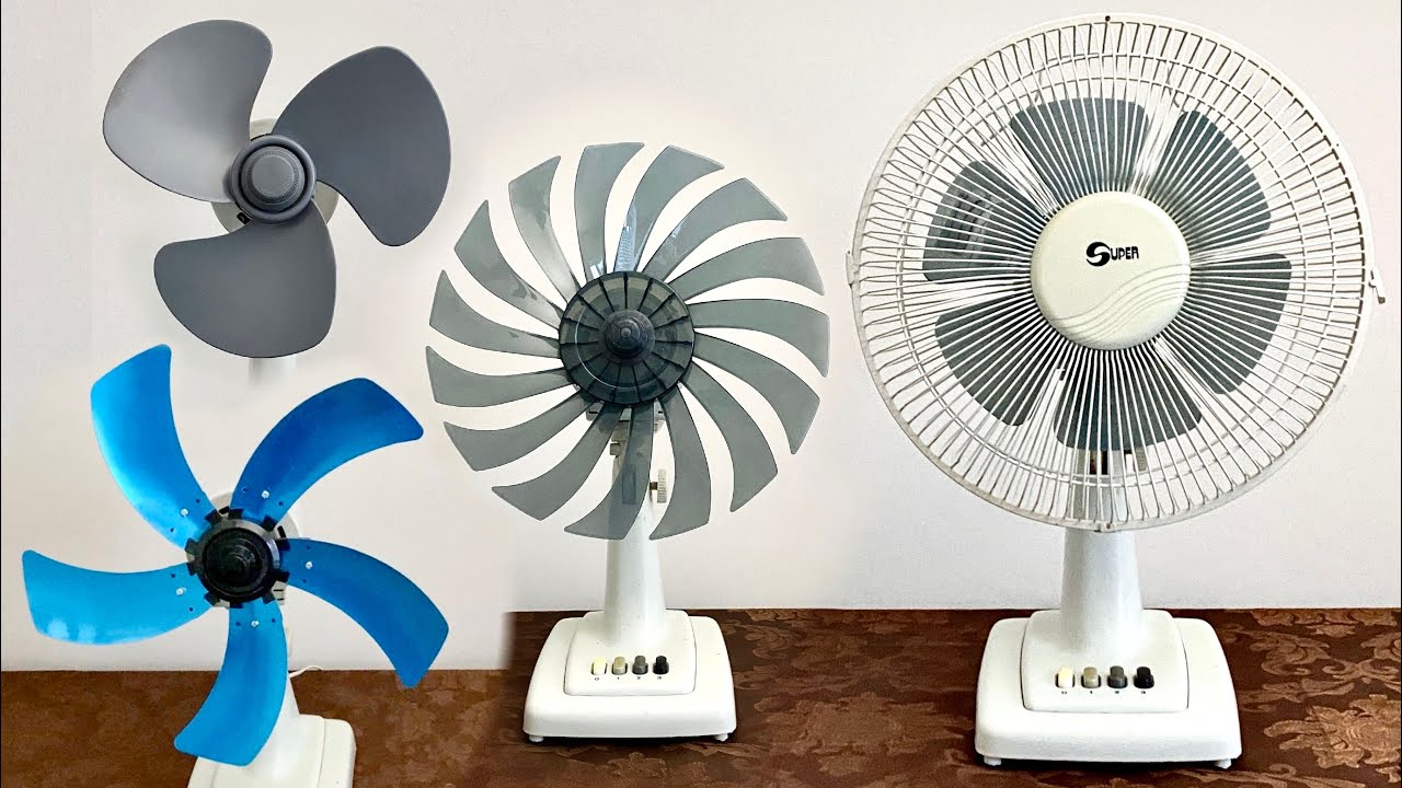 1996 Super 12” Desk Fan | Blade Comparison Test: Part 4 (New Blades)