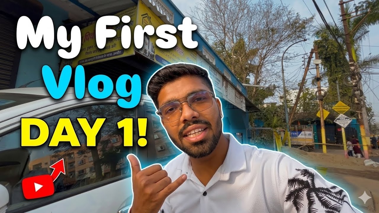 My First Vlog 🔥🏗️| Vlog1 | Vlog By Shubham Pichodwal
