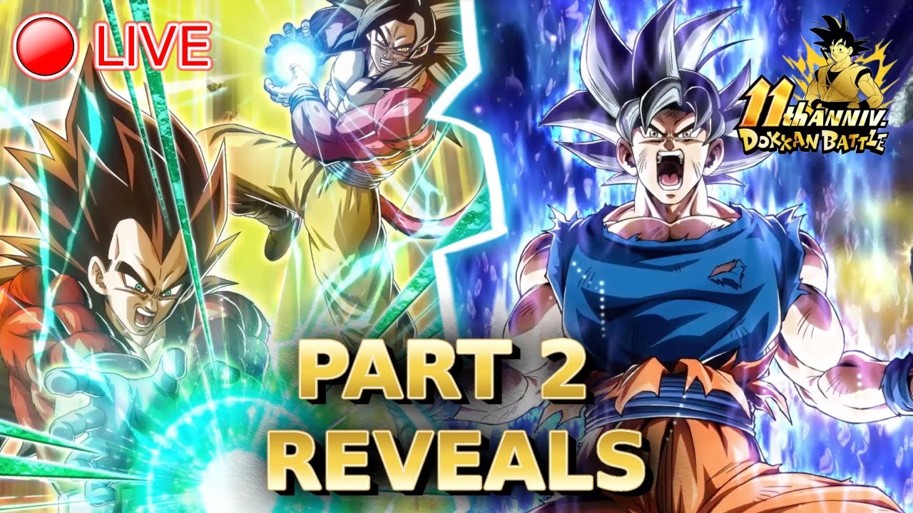 PART 2 CHARACTERS REVEALED! LIVE REACTING TO 11TH ANNIVERSARY PART 2 FAN MEETING!!