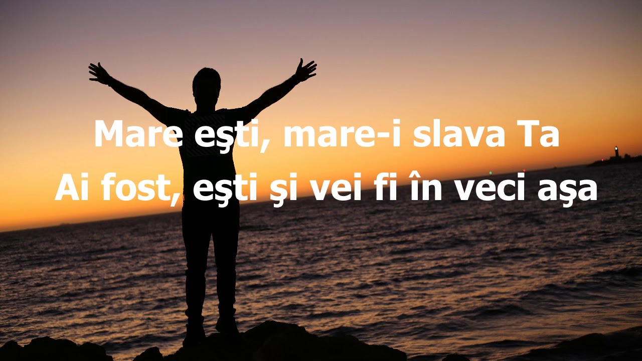 Cat de mare esti Doamne cat de sfant/Sergiu si Ligia Nichescu