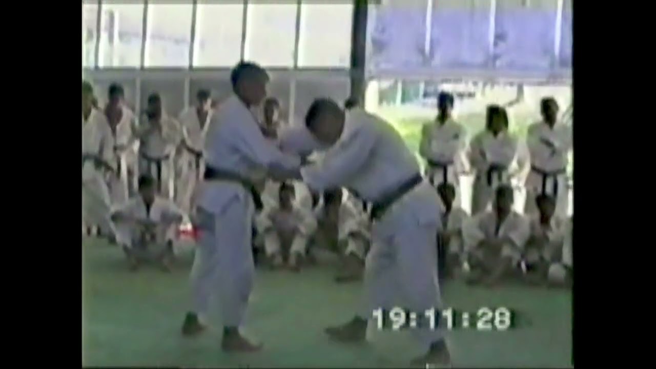 NEIL ADAMS, CURSO DE LA CORUÑA 1990. TRABAJO DE TAI OTOSHI.
