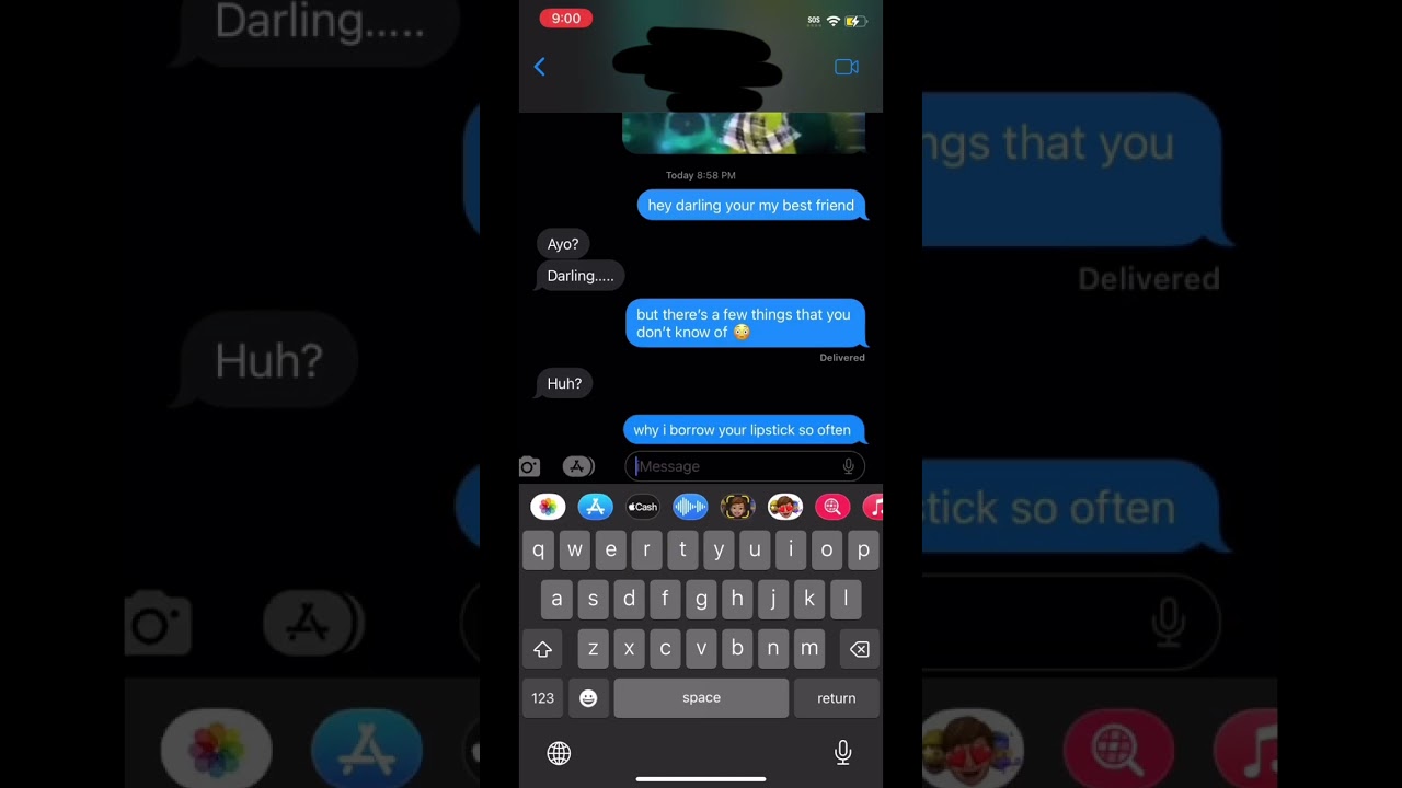 lyric prank on my crush 🙈