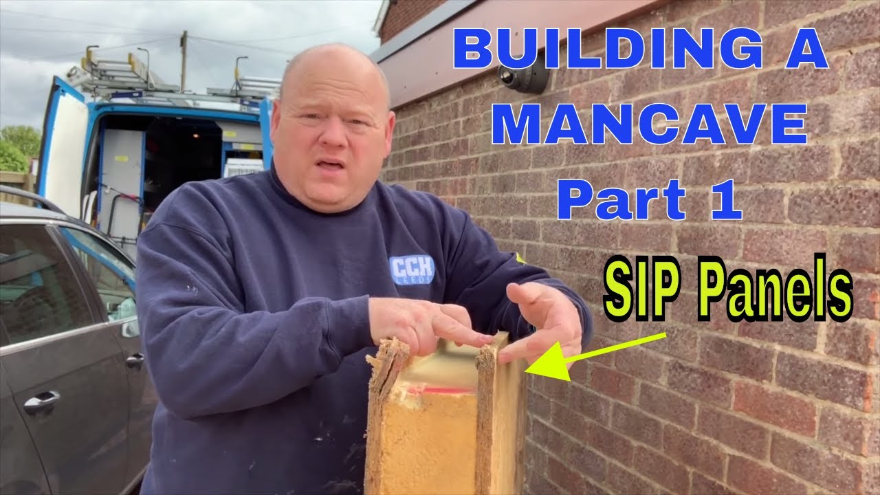 BUILDING A MAN CAVE - Shed - Workshop - SIP Panels Part 1