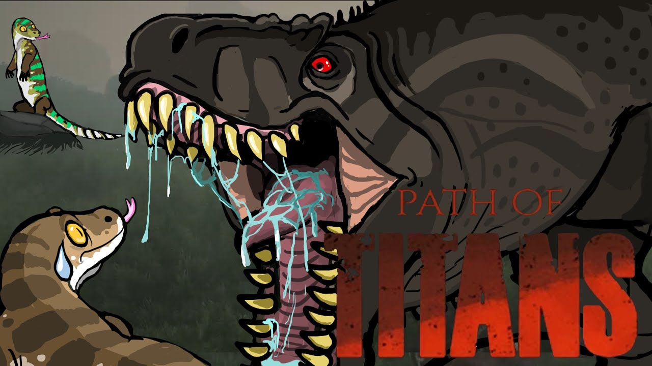 |Path of Titans| MEGALANIA would like to taste your ankles