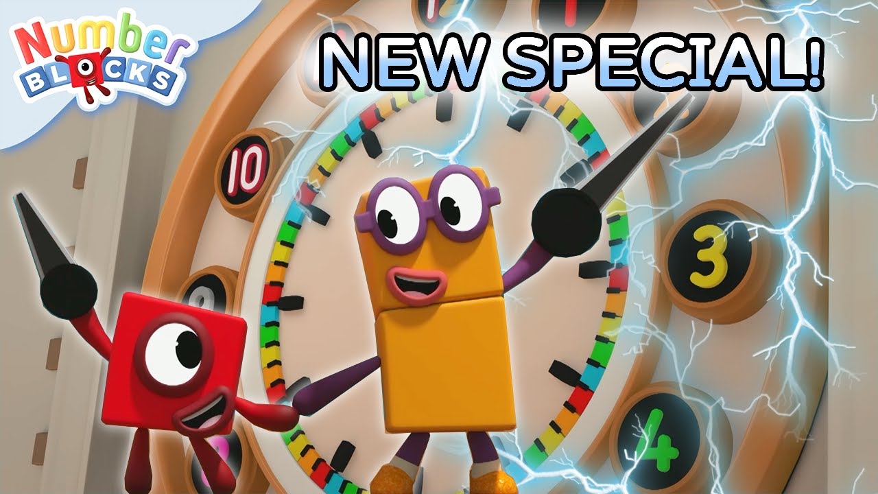 Numberblocks - Patterns and Shapes ⏰🔮 | Full Episodes | Learn to count | Alphablocks