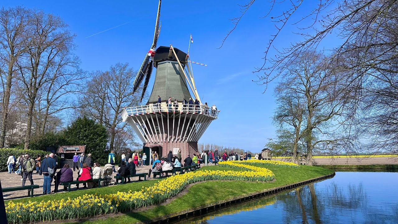 KEUKENHOF Lisse Holland during March/Spring in Netherlands