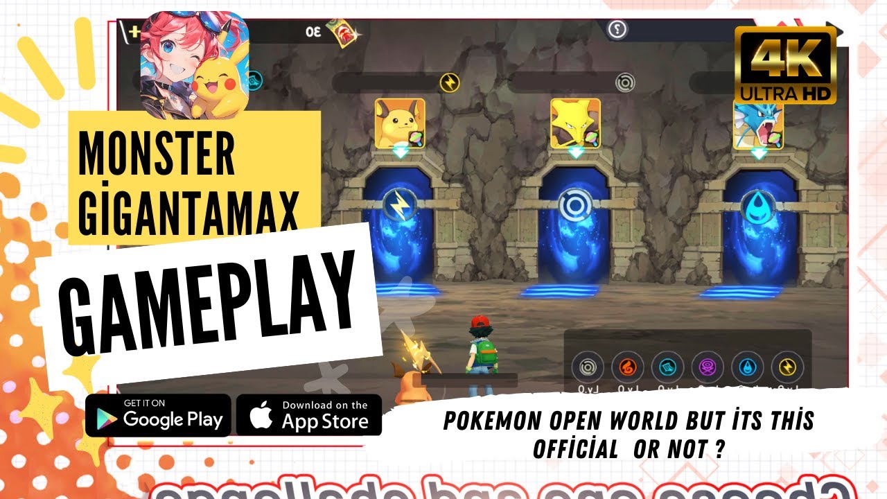 Monster Gigantamax - Highlight UltraGraphics 4K Android, IOS