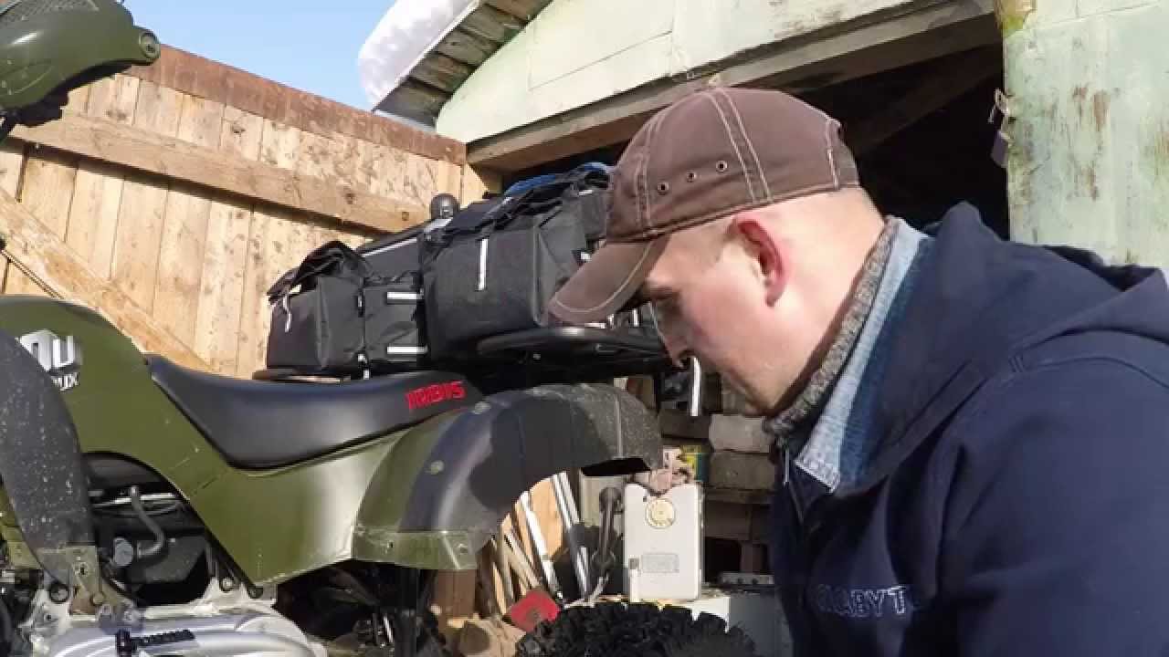 Квадроцикл ATV 150, замена масла в редукторе.