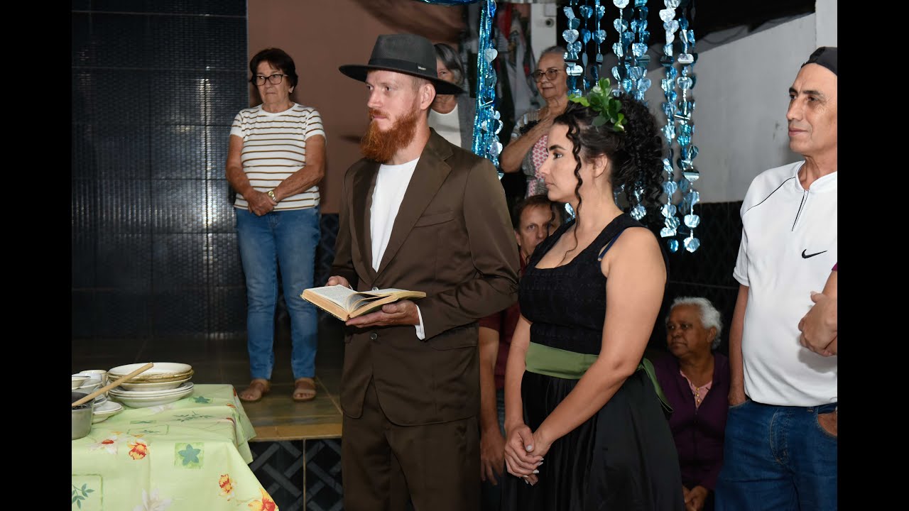 PE DE GALINHA CASAMENTO NELSON E JANY