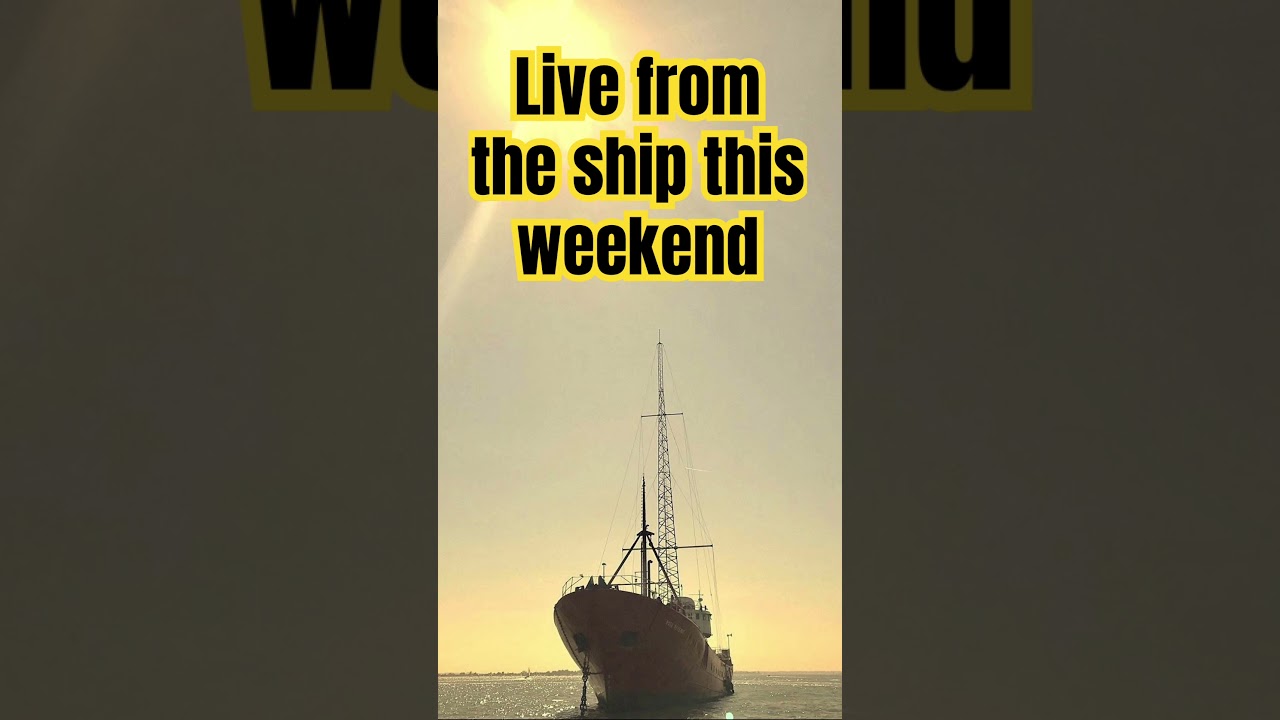 Visit www.radiocaroline.co.uk for more details #radiocaroline #radio #easter #1960shistory #boat