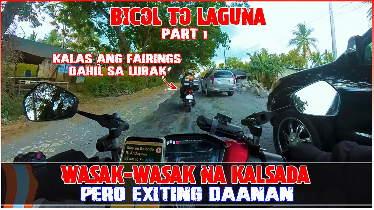 BICOL RIDE ADVENTURE | BICOL TO LAGUNA PART 1