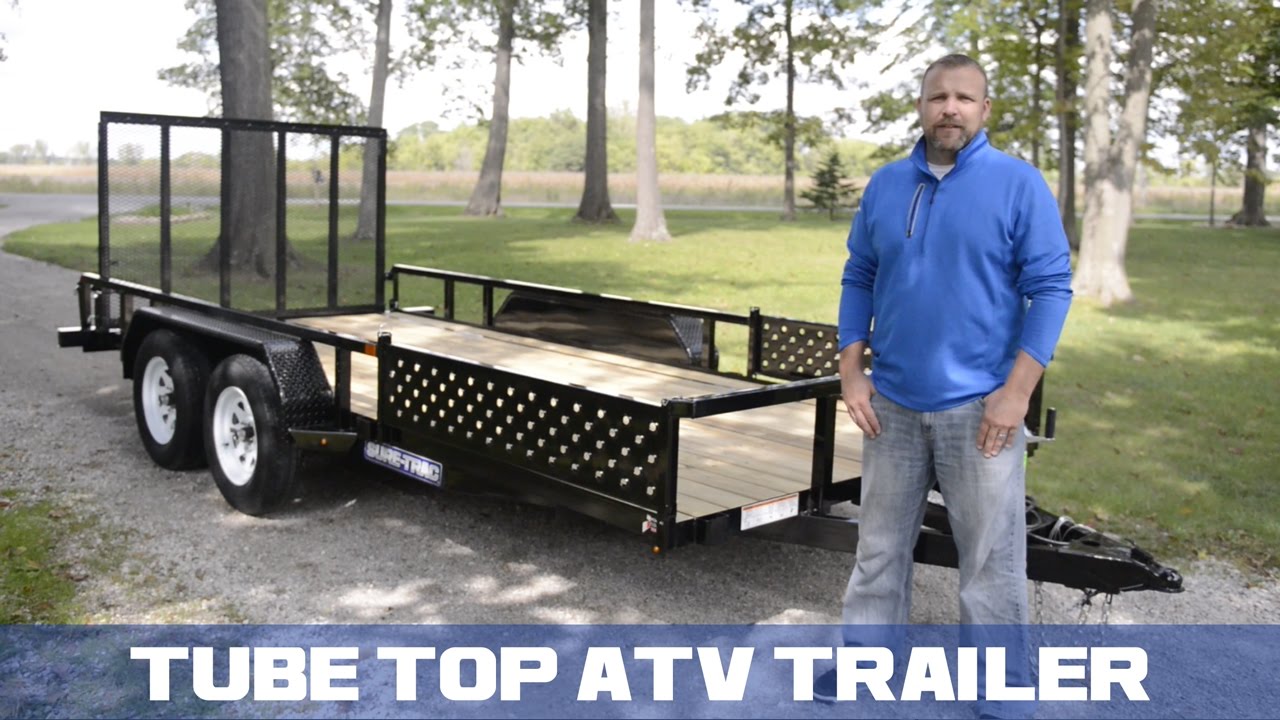 Sure-Trac Tube Top ATV Trailer Overview