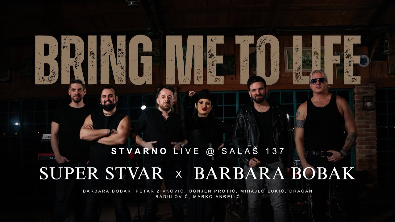 Barbara Bobak X Superstvar - Bring Me To Life - Stvarno Live Session @ Salas 137