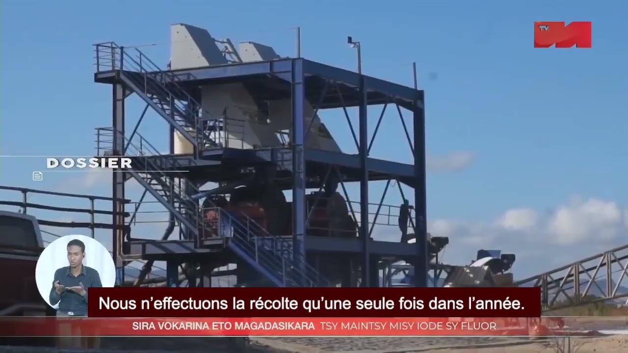 Reportage sur l'iodation et la fluoration du sel à Madagascar - Televiziona Malagasy - vostfr