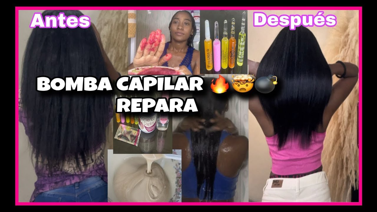 Cómo reparar el cabello dañado 💇🏾‍♀️| Antes y Después REAL