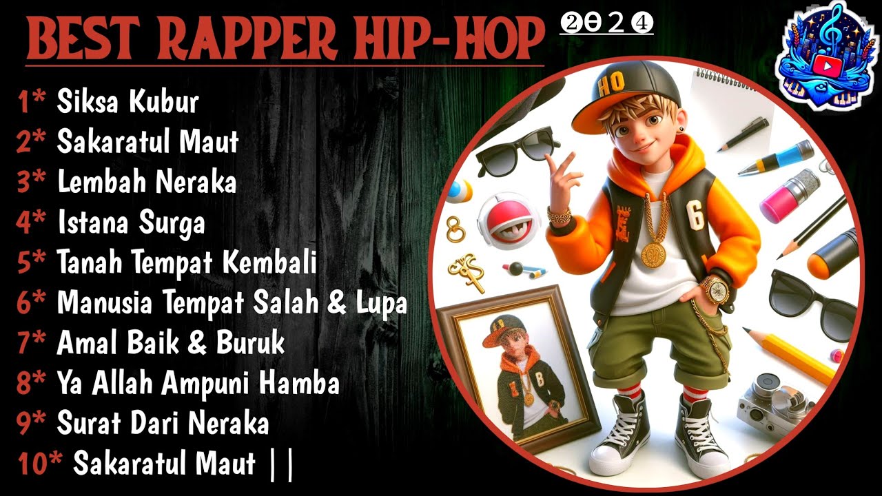 DIST TRACK RAPPER HIP HOP 2024 🔥 FULL ALBUM: SIKSA KUBUR #indonesia #rap #hiphop