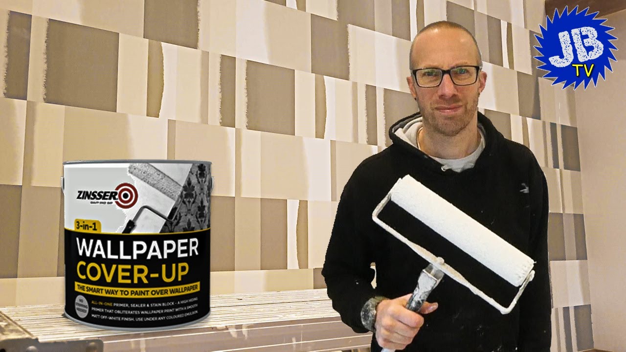 How To Cover Up Wallpaper Using ZINSSER 3 in 1 Wallpaper Cover-Up