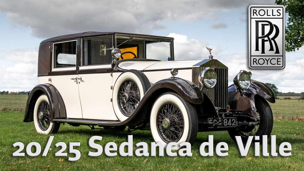 1930 Rolls Royce 20 25 Sedanca de Ville