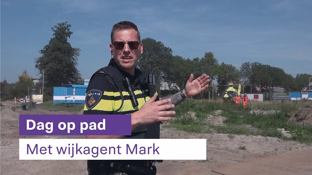 Dag op pad met wijkagent Mark 👮🏼‍♂️🚓