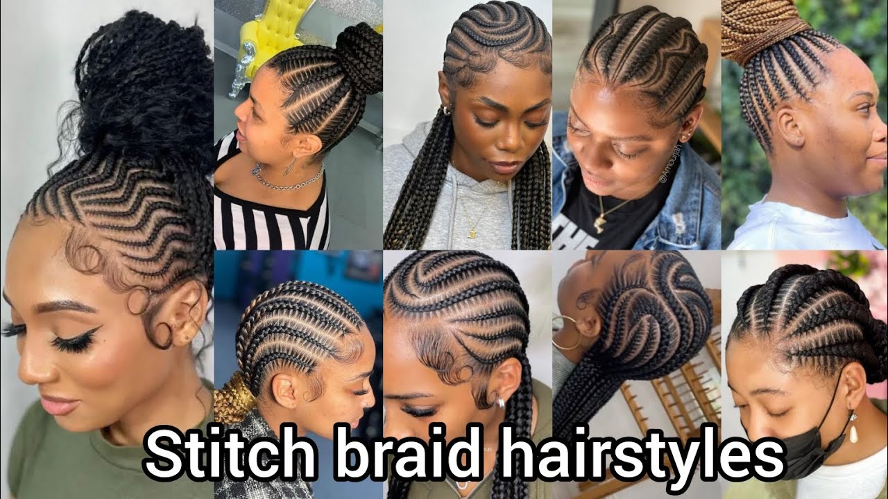 Stitch braid hairstyles for black women | Stitch braids styles 2026 | Stitch hairstyles