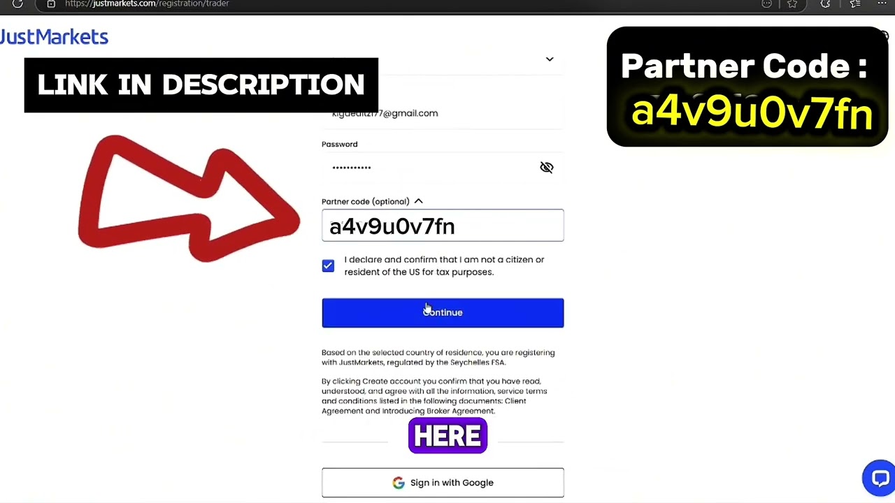 JustMarkets Partner Code 2025 | StartTrading with Exclusive Perks!