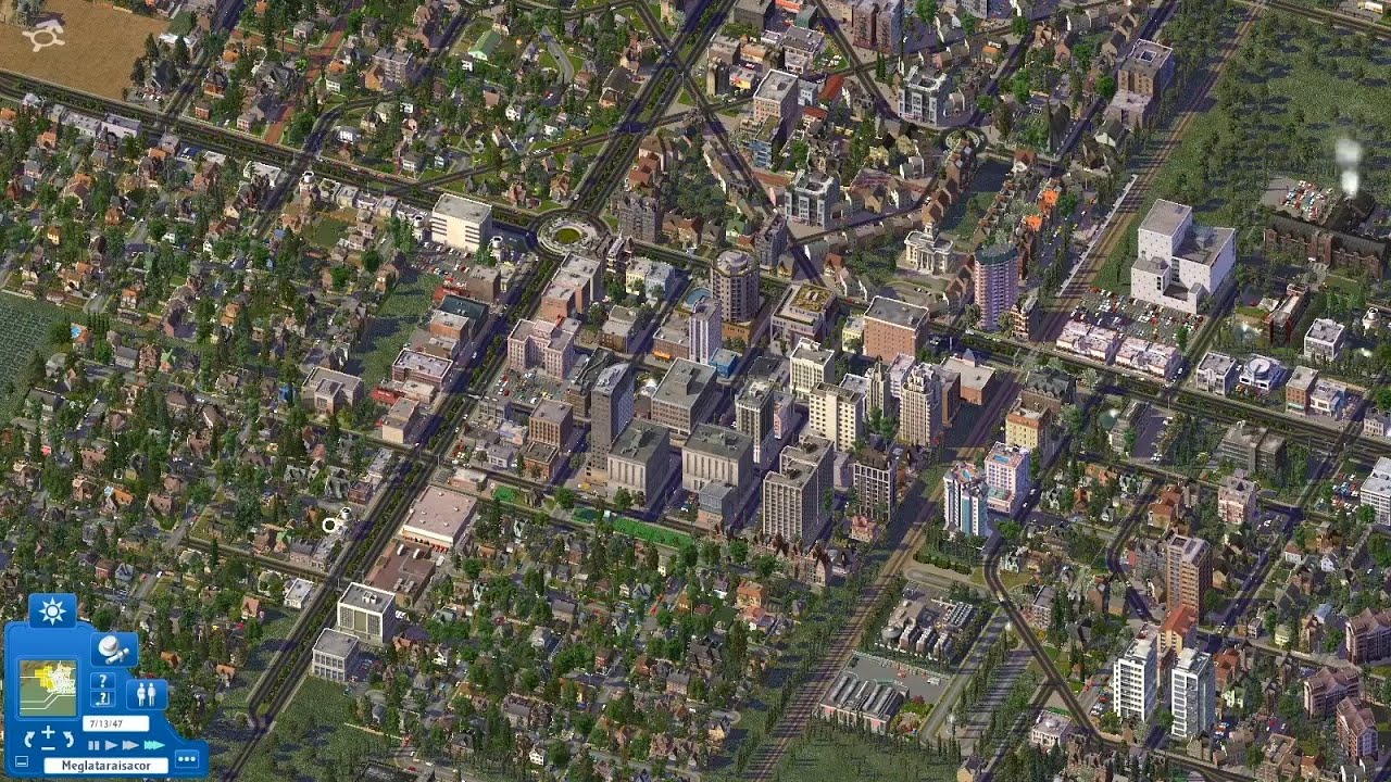 Let's Play SimCity 4: Speedplay Part 1- From town to city