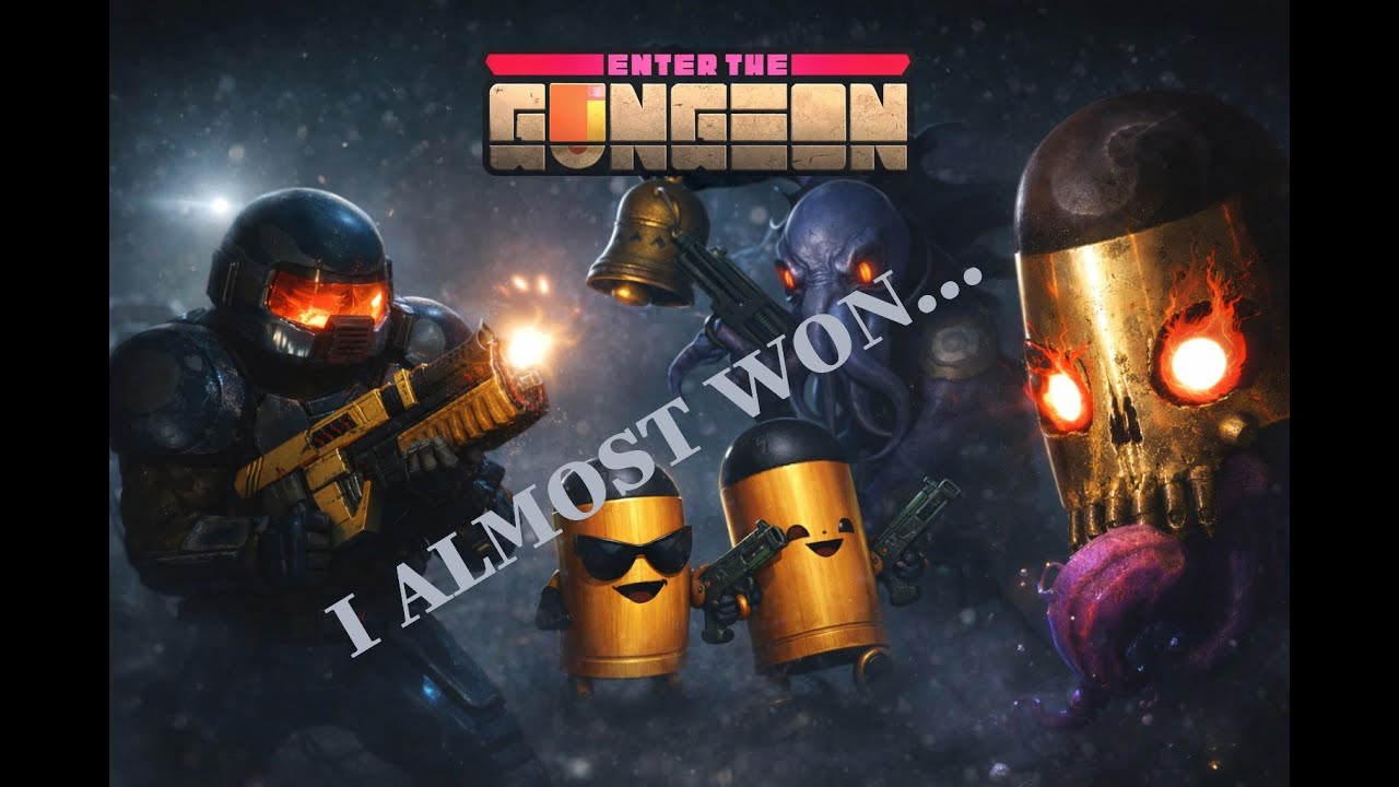 Enter the Gungeon Gameplay | Trigger Twins Defeated, Door Lord Conquered, Mine Flayer Took Me Down