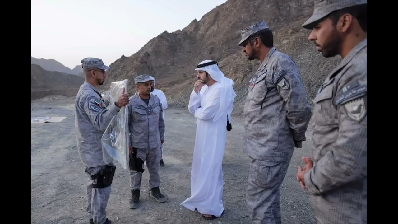 Assalam Walekum Dubai Prince Sheikh hamdan first Ramzan Kareem military people #Love #Dubai