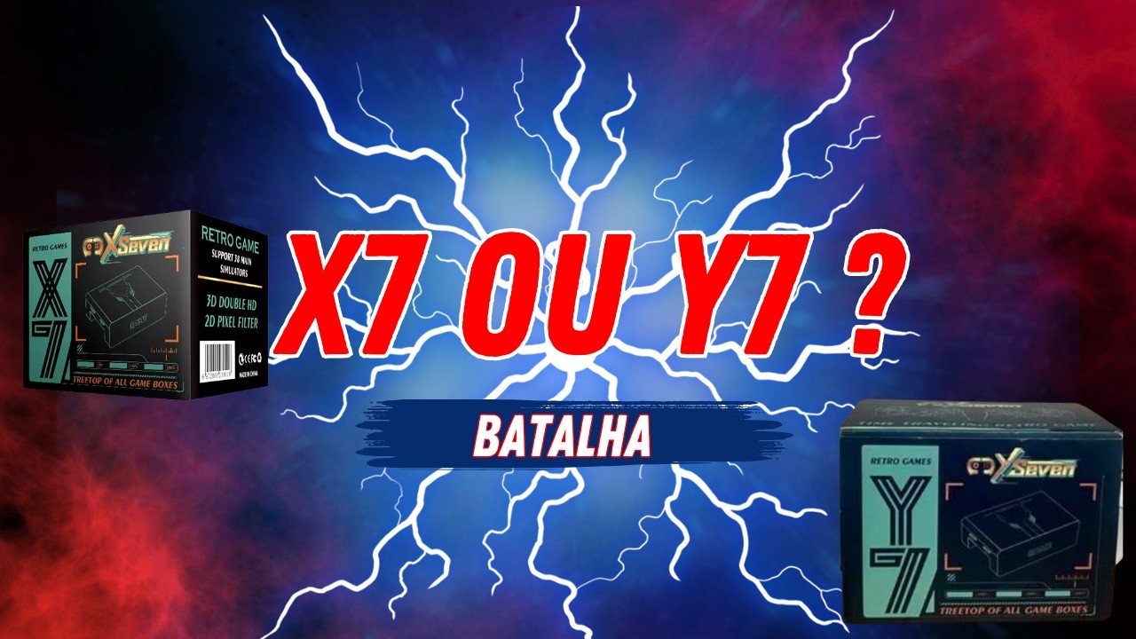 Disputa De Qual é Melhor X7 ou Y7 A Realidade Dos 2 Melhores Games Stick Do Momento