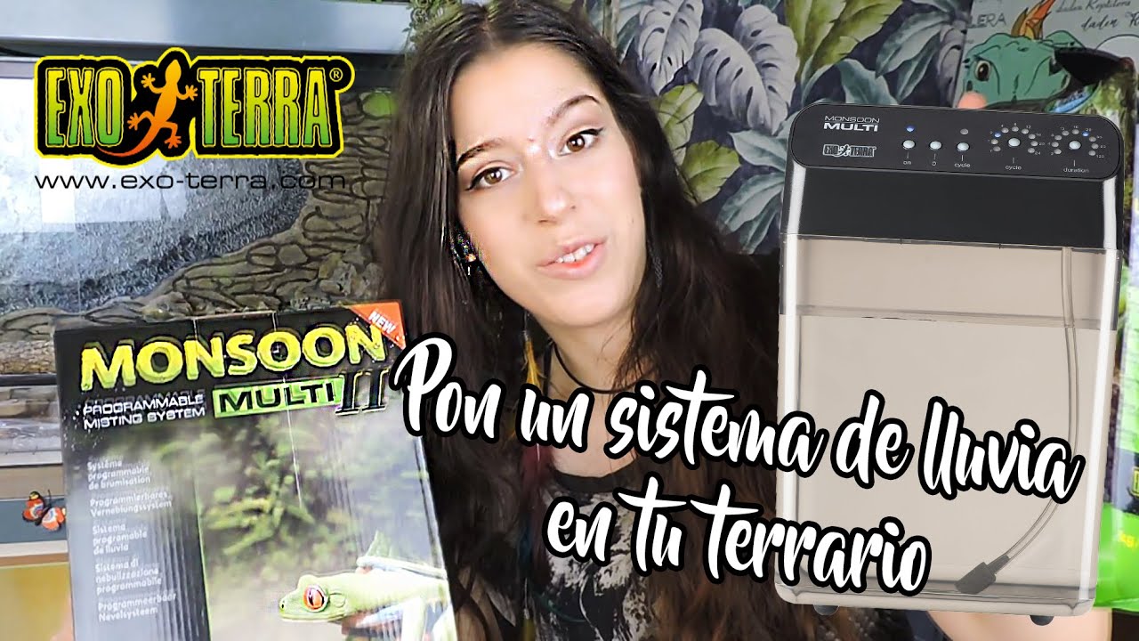 Cómo Colocar un Sistema de Lluvia Automático |SORTEO| Review Monsoon Multi II Exo Terra 💦