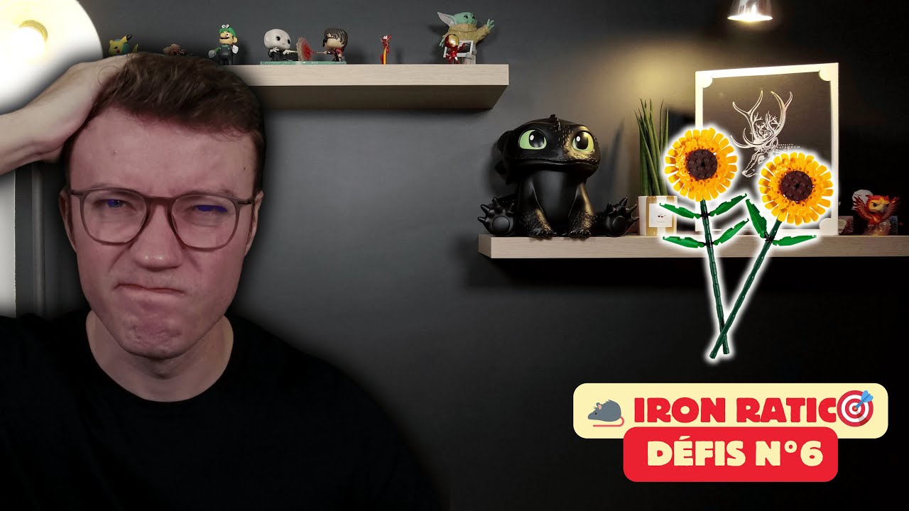 🐀 IRON RATIC - Défis N°6🎯: Je monte mon premier lego de ma vie (Feat Krokmou) !!