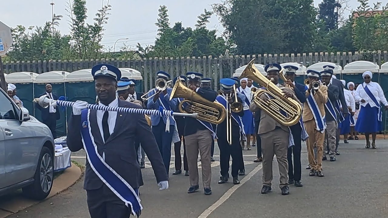 Thaba Nchu's arrival at Protea North, Soweto - Father Masango's Brass Band (24 February 2024)