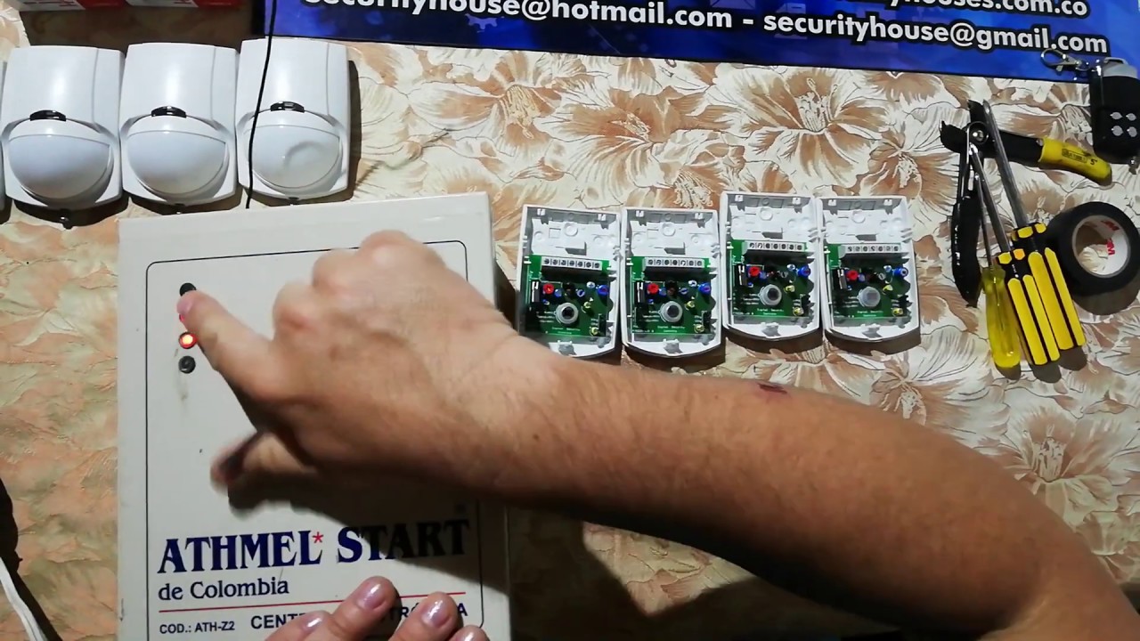 Instalación de 2 o más sensores alarma ATH-Z2