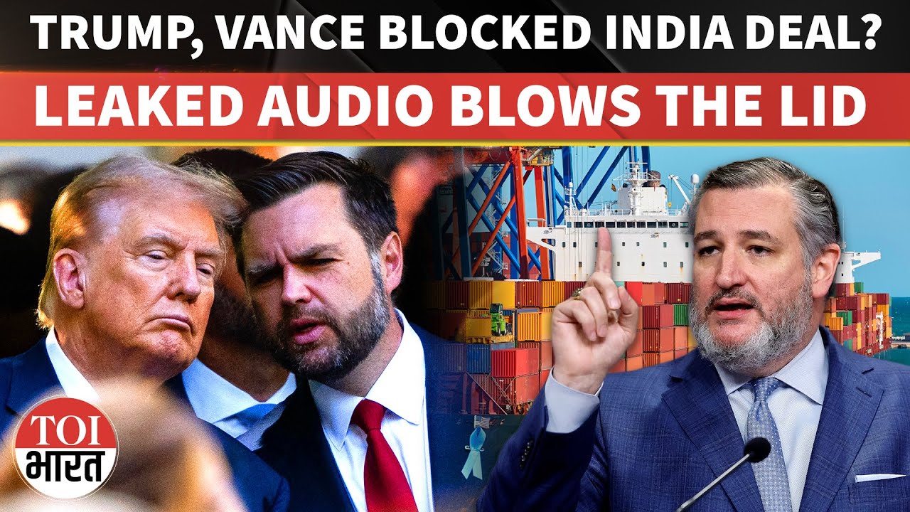 Leaked Audio Exposes How Donald Trump And JD Vance Held Up India-US Trade Deal Amid Tariffs Storm