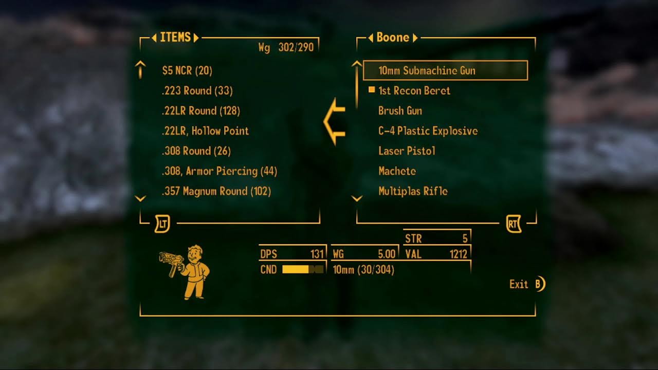 Playing an old PC Save of Fallout NV