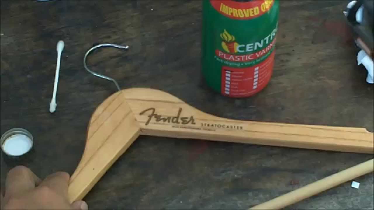 How to Apply Guitar Headstock Waterslide Decal