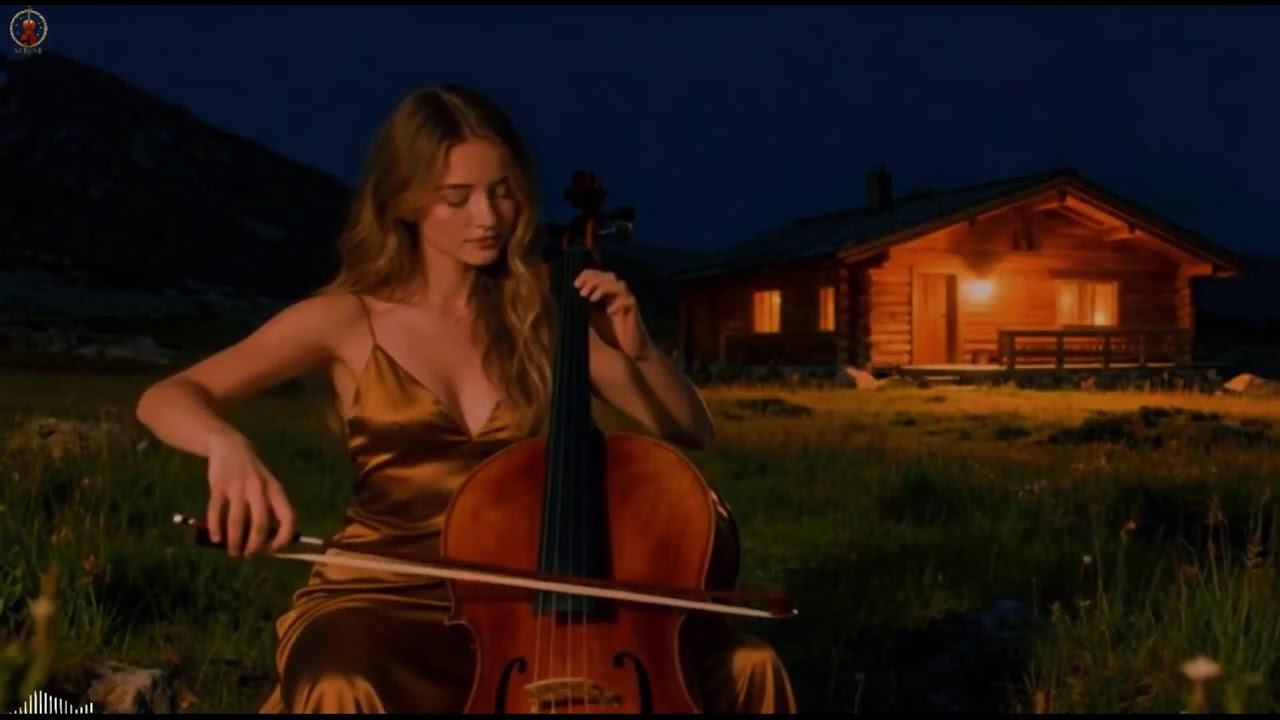 🎻🎹 Виолончель и фортепиано снежной ночью – ностальгическая музыка для сна и снятия стресса
