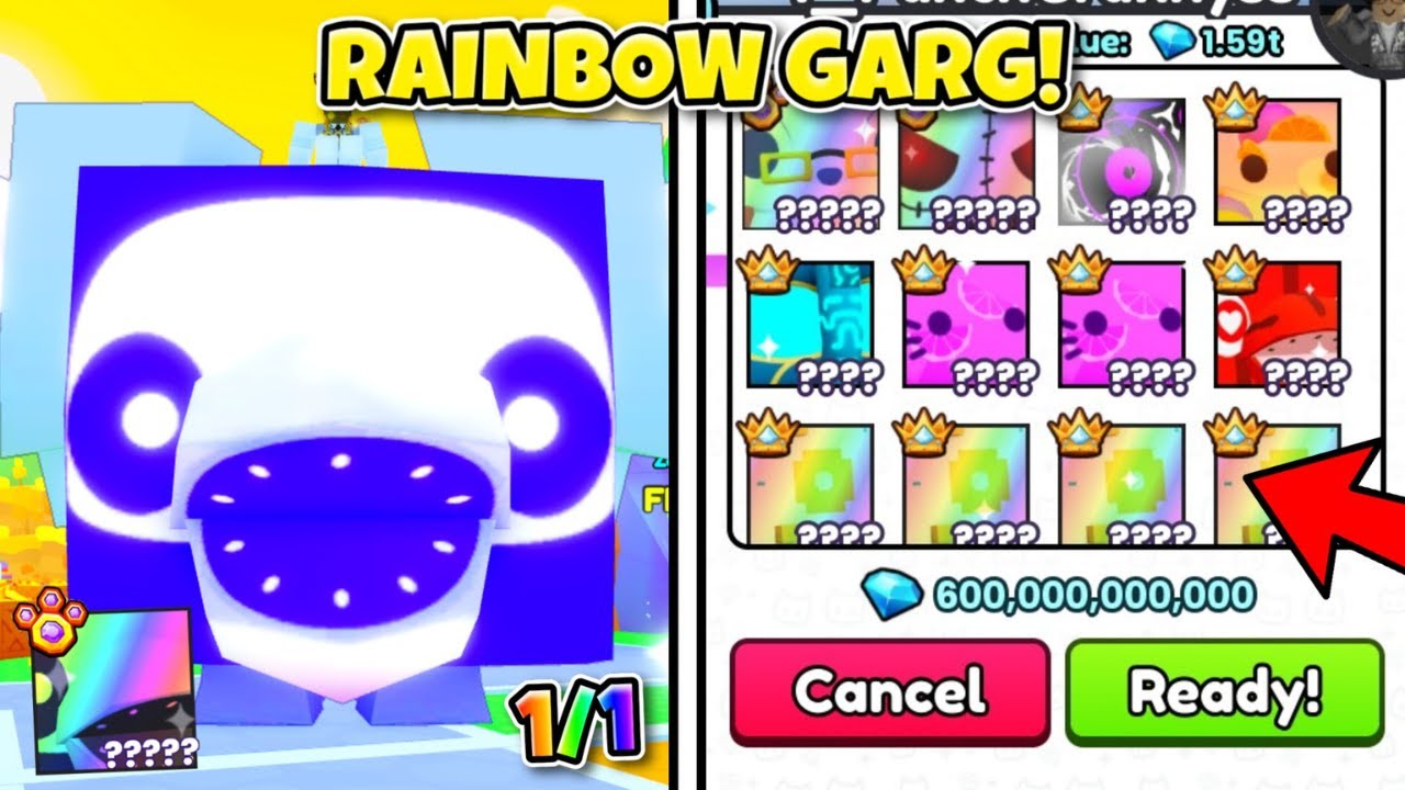 INSANE OFFERS for 1/1 Rainbow Gargantuan Skelemelon in Pet Simulator 99!
