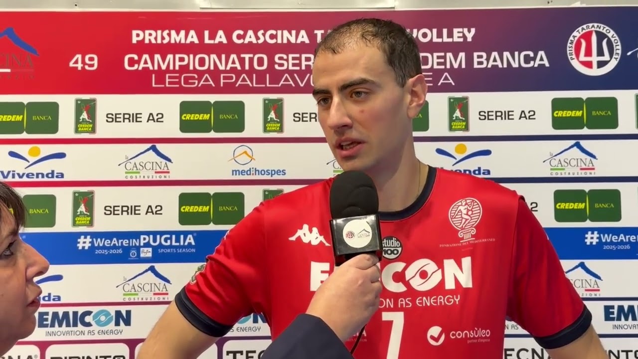 INTERVISTA AL CENTRALE MVP SANFILIPPO DOPO LA VITTORIA CON BRESCIA