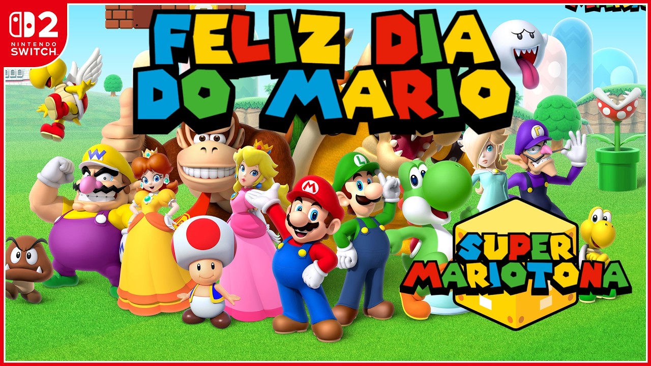 MAR10 Day! 🍄 Celebrando o Dia do Mario com muita gameplay! - !comandos