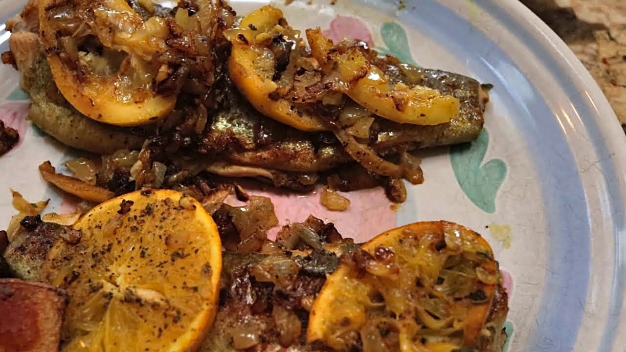 Pan Fried Trout Catch N Cook w/ Fries | Trail Junkie Kayak Fishing