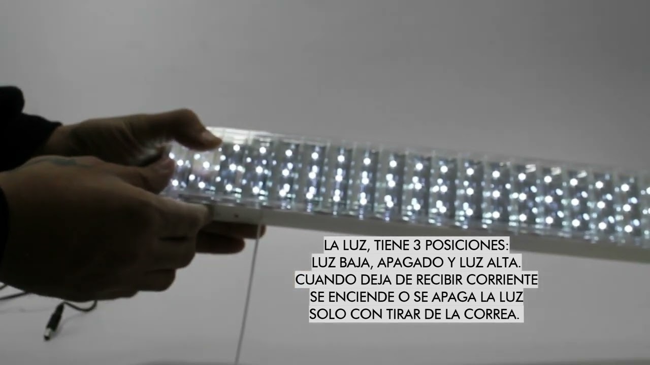 LUZ DE EMERGENCIA 60 LEDS