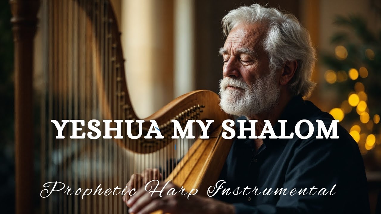 Prophetic Warfare Harp Instrumental/YESHUA MY SHALOM/Background Prayer Music