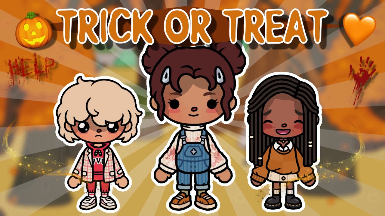 Trick or Treat 👻🍭 Movie 👻🍭 WITH VOICES 👻🍭 Toca Shimmer