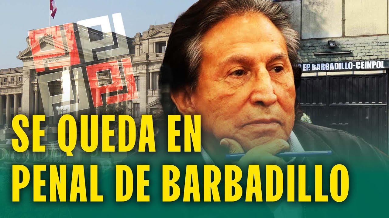 No le dan prisión domiciliaria a Toledo: Juez espera que se defina la firmeza de su sentencia
